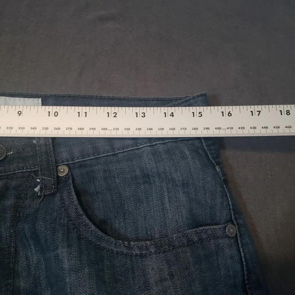 Paperdenim&cloth Jeans Mens 30x32 Blue Straight Leg Dark Wash Denim Pants